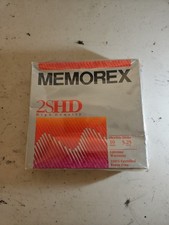 Memorex 2SHD High Density 5.25" Floppy Disk 10 Pack -Sealed NEW