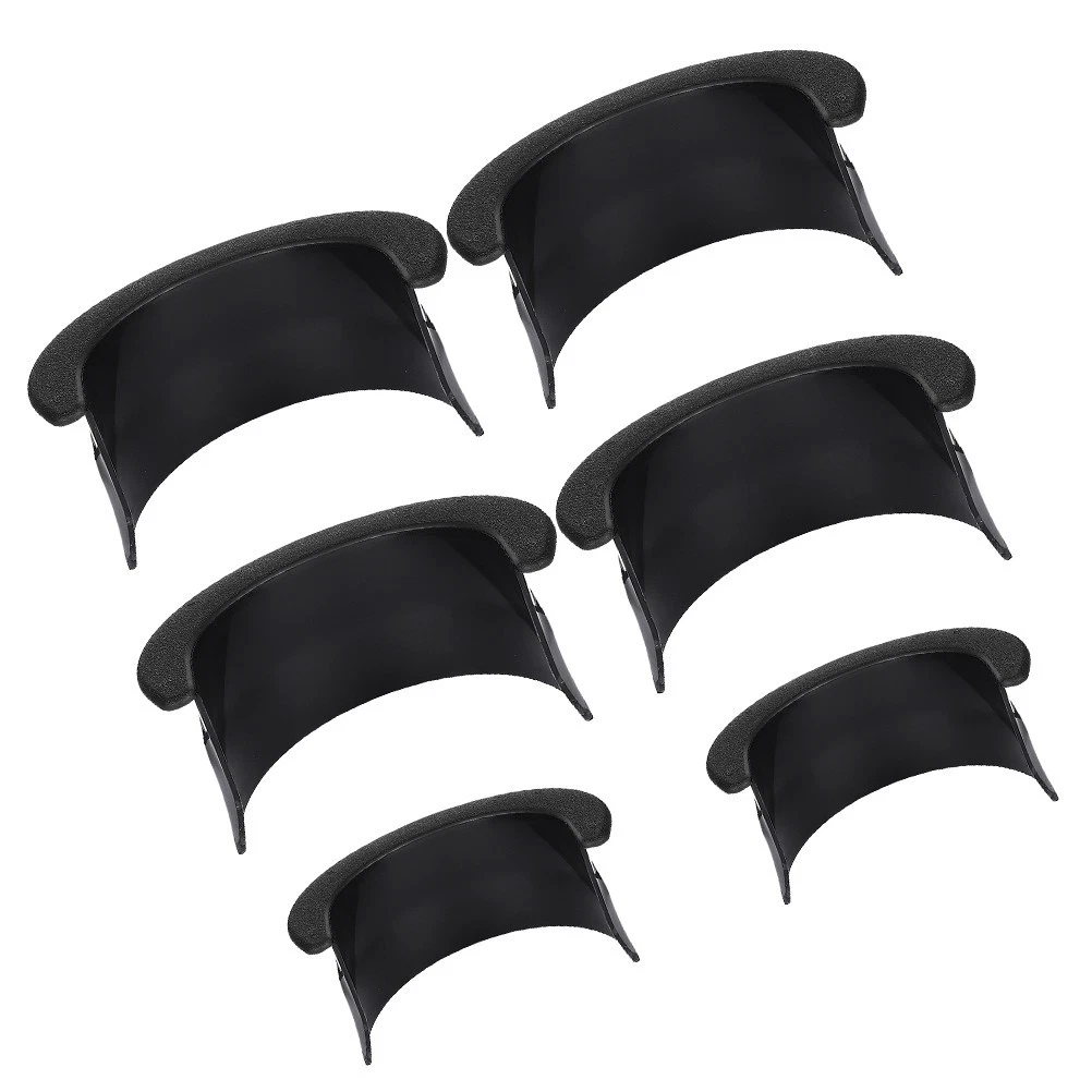 Pool Table Pocket Liners Replacement 12Pcs Plastic Black Billiard Parts