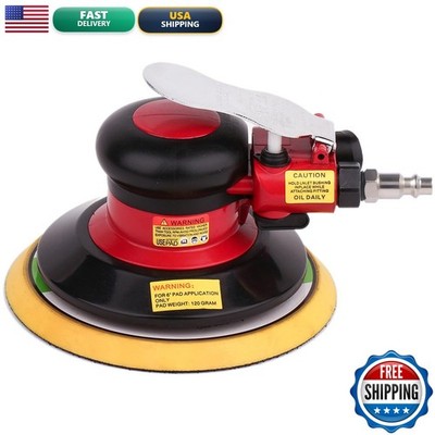 Gedu Professional Air Random Orbital Palm Sander, Dual Action Pneumatic Sander