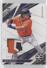 2022 Panini Chronicles Limited Swatches Holo Gold 20/25 Jake Meyers #LS-JM s5j