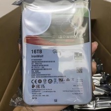 New Seagate IronWolf 16TB 7200rpm 3.5" SATA III 7200rpm Hard Drive ST16000VN001