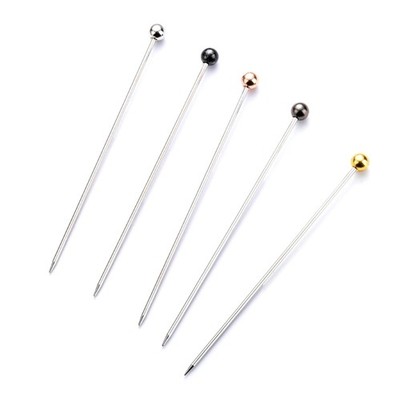 6Pcs Stainless Steels Cake Tester Needle Practical Cake Tester Skewer Needle