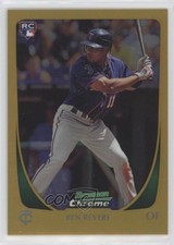 2011 Bowman Chrome Gold Refractor 42/50 Ben Revere #182 h8k
