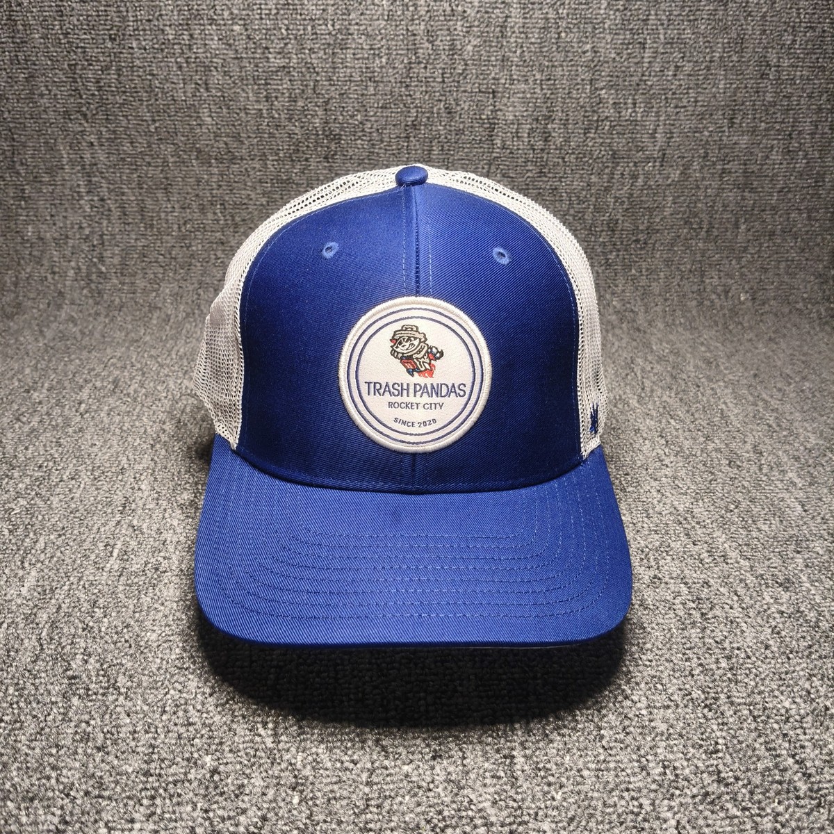 '47 Brand Trash Pandas Trucker Snapback Blue White Mesh Back One Size Hat