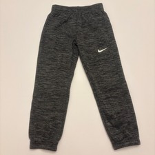 Nike Dri-FIT Youth Large 7 Gray Jogger Sweatp...
