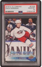 2016 UPPER DECK #C226 ZACH WERENSKI UD CANVAS YOUNG GUNS RC ROOKIE PSA 10
