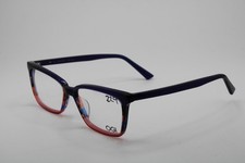 NUOVI OCCHIALI DA VISTA OGI EVOLUTION 3139/2368 BLU ROSSO FADE MARMO AUTENTICI 52-17