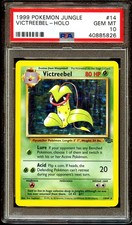 PSA 10 GEM MINT Victreebel 14/64 HOLO RARE Jungle Pokemon Card