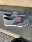 Cole Haan Women's 6.5 B Grey / Charcoal Learher& Herringbone Oxford (Pink Lace) — photo 8