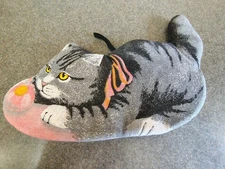 Vintage Sari Fabrics Kitty Cat Iron Cozy Made In England