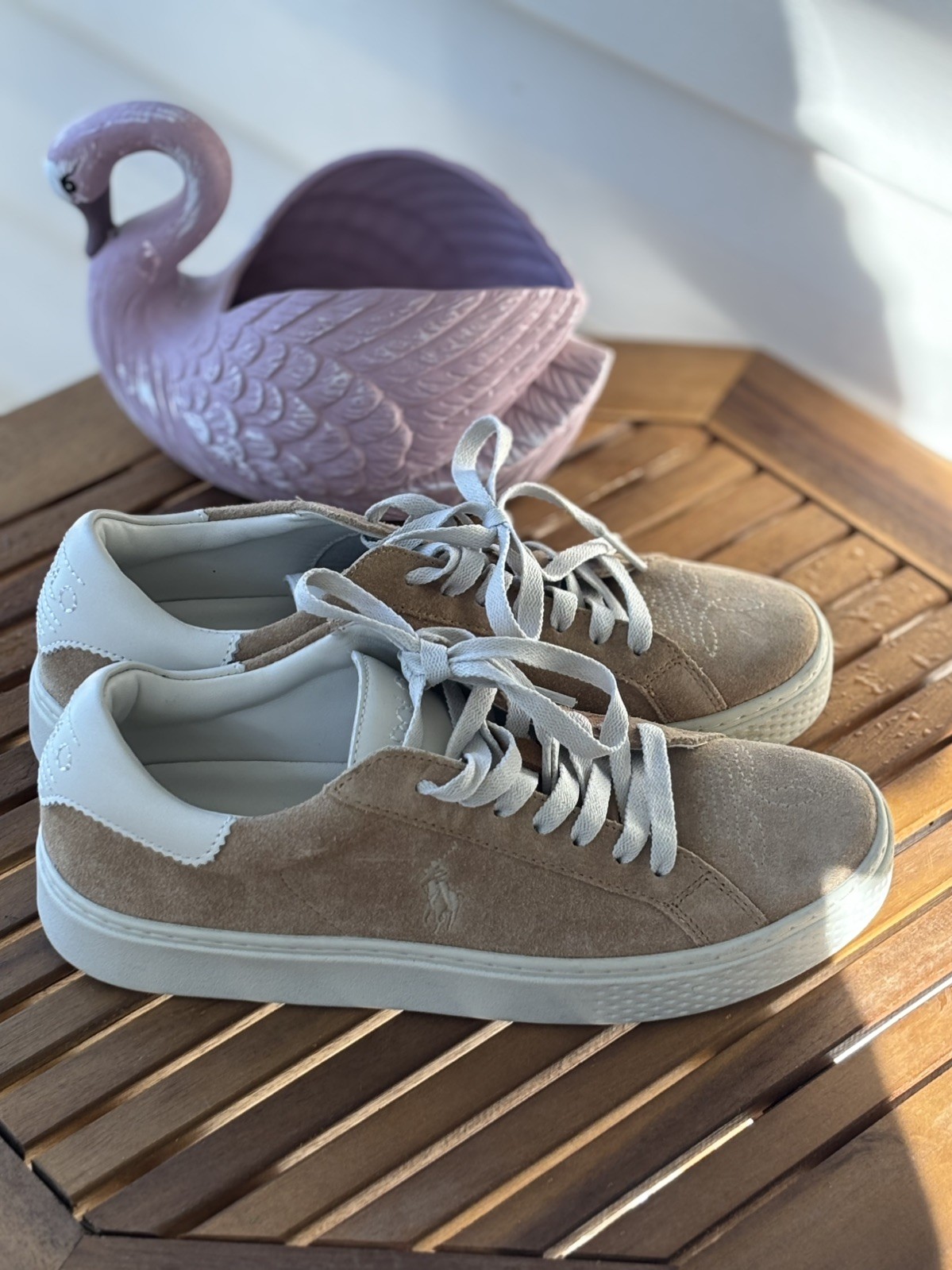 Polo Ralph Lauren Court 125 II Women's Size 8 Stitched Sneak