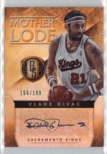 2014-15 Panini Gold Standard Mother Lode 166/199 Vlade Divac #22 Auto HOF pu3