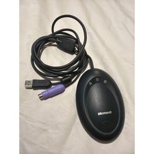 Microsoft Wireless Optical Desktop Receiver 3.0 Model 1012 USB PS2 Black