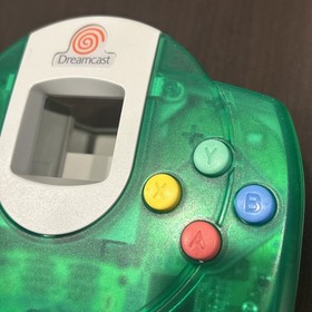 🕹Lime Green Dreamcast Controller Tested & Works great - Genuine - OEM Clean!🕹