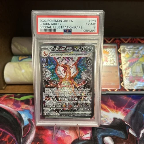 Charizard ex 223/197 SV03: Obsidian Flames Holo PSA 6