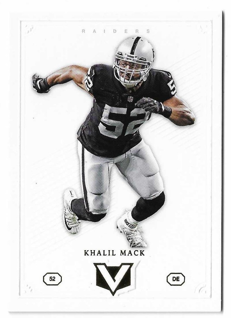 2017 Panini Vertex Football Khalil Mack Card #41 Oakland Raiders