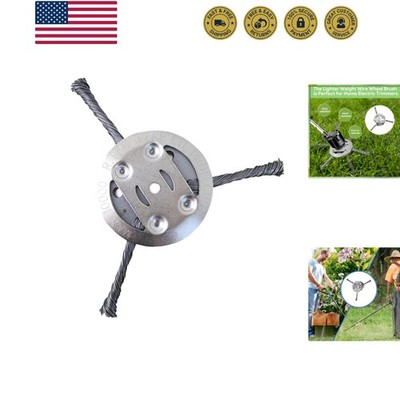 Steel Wire Grass Trimmer Head,2025 New String Trimmer Replacement Head, 6 Inc...