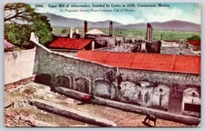 Antigua Postal México CUERNAVACA Atlacomulco Azucarero 1910