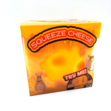 Sunny Days Squeezy Cheese Block Jumbo Squishy Yellow Squeeze Cheese Toy NEW