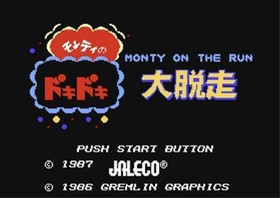 Nintendo Famicom Disk System Monty on the Run Jaleco Tested Working Japan