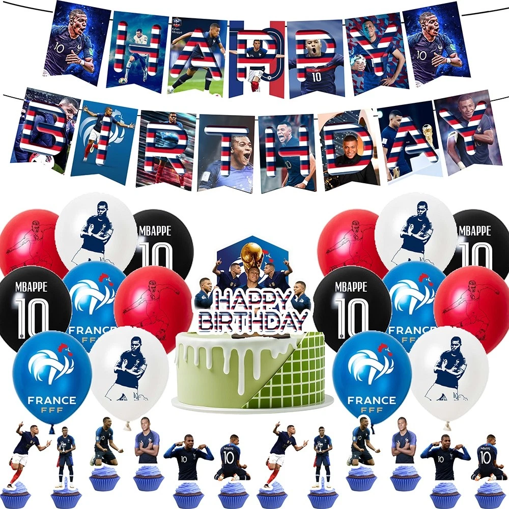 Buy Edriennie Argentina Birthday Party Decorations Soccer Thee Party