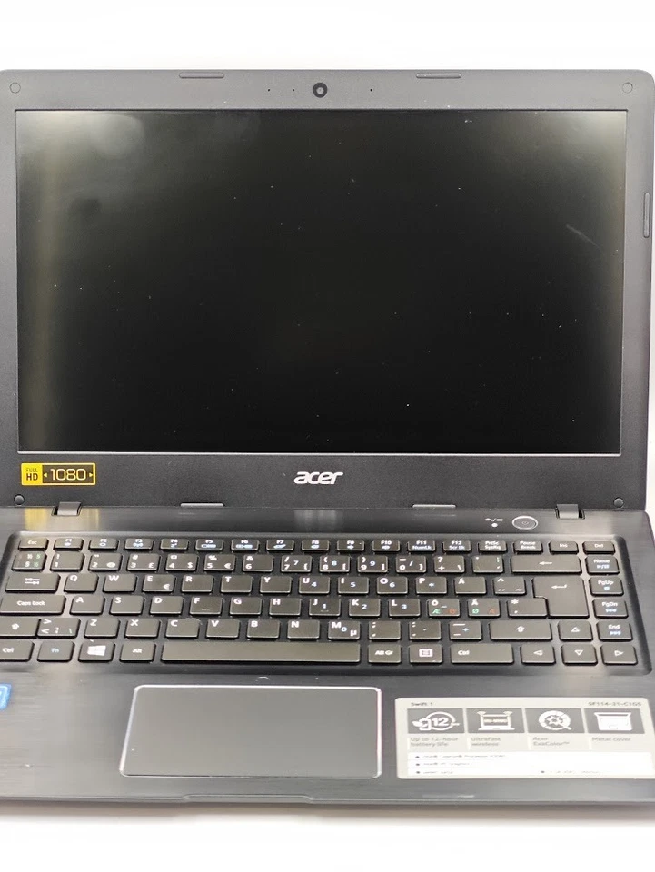 Laptop Acer Swift SF114-31-C1GS - Funzionante, Senza SSD, Senza OS - Bild 2 von 4