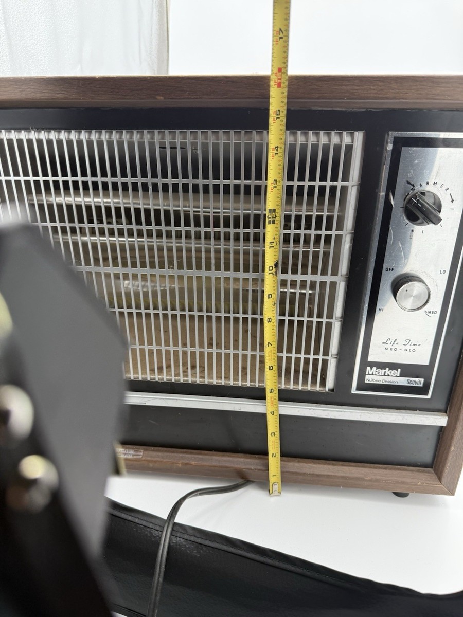 ストーブ Scovill Markel Nulone Fan-Glo Heater Scovill Markel Nulone Fan-Glo Heater