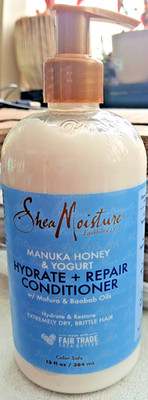Shea Moisture Manuka Honey & Yogurt Hydrate + Repair Conditioner Dry Damage 13oz