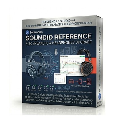 Sonarworks SoundID Reference Upgrade for Reference 4 Studio Speakers Headphones