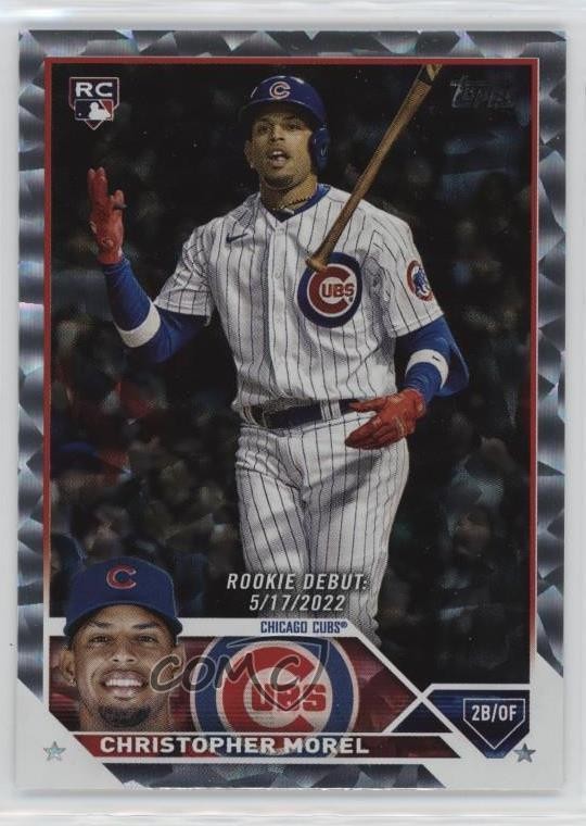 2023 Topps Update Debut Silver Patterned Foil Christopher Morel Rookie RC 1o4y