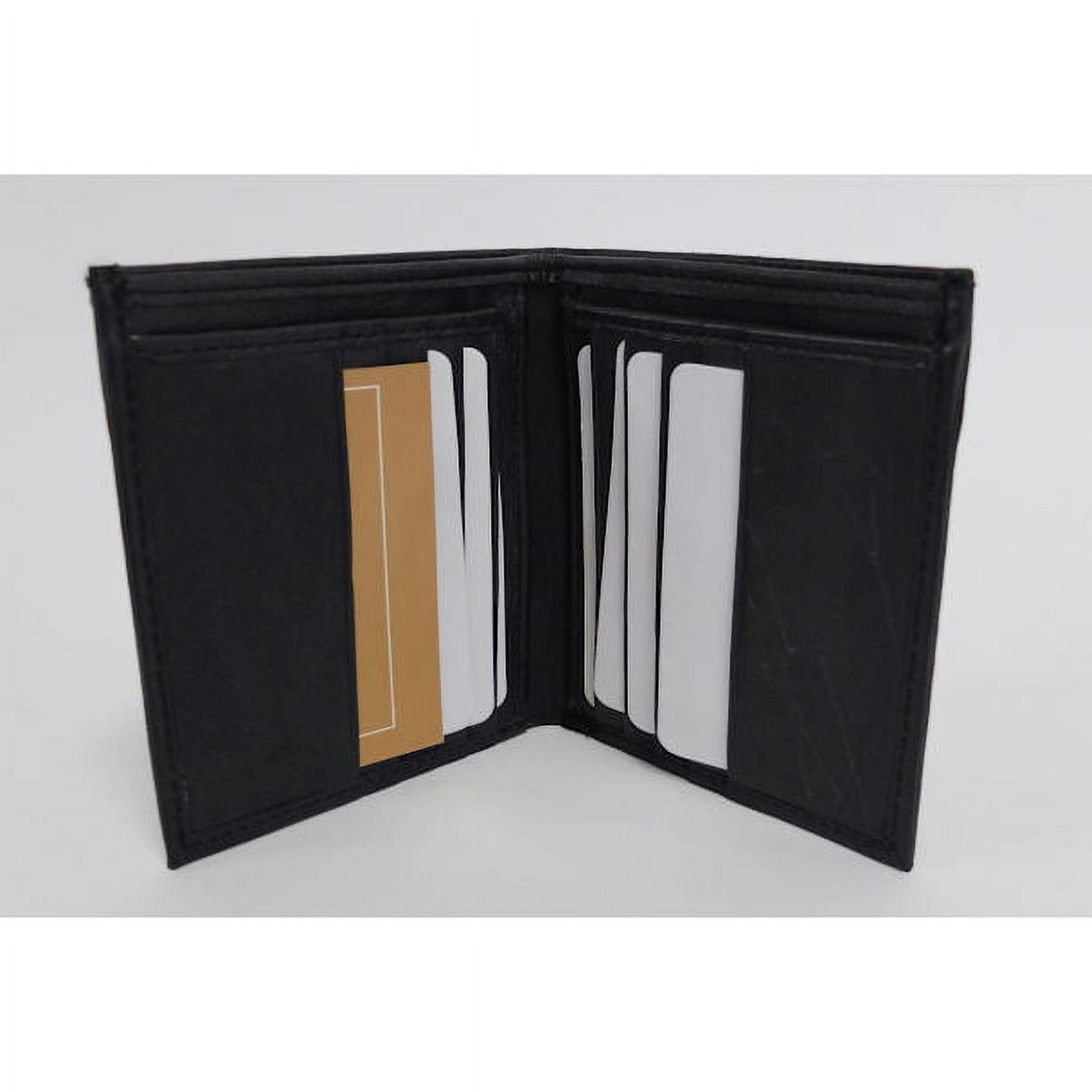 Мужской черный кожаный кошелек Gold Coast 2290₽