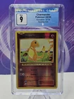 Pokémon Charmander Reverse Holo 9/108 CGC 9 Mint Blue Label 2016 Evolutions