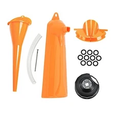 Oil Funnel & Filter Wrench Set Fit for Oil Filter Funnel Set with 10 O-Ring