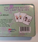 Peanuts The Easter Beagle Playing Cards Two Card Deck Set Collector Tin Rare Set — photo 6