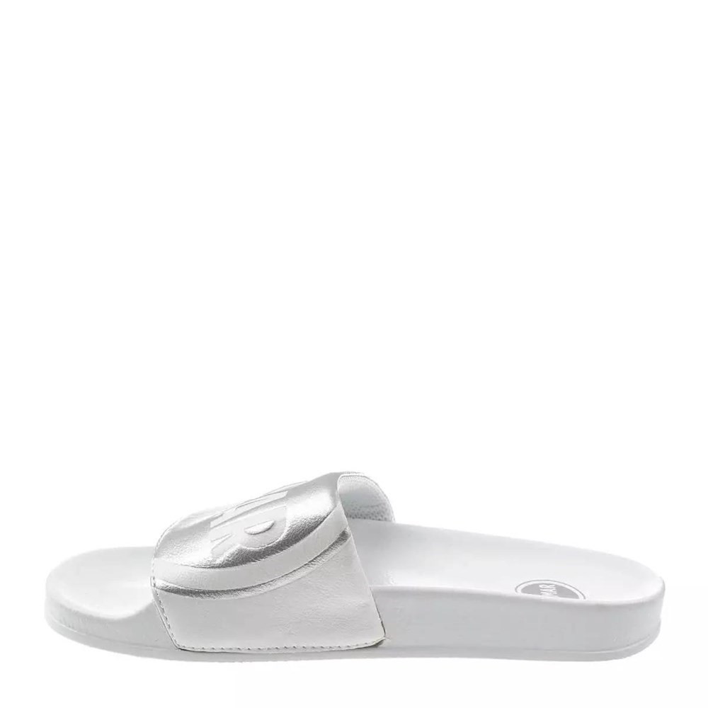 Универсальные тапочки Schuhe Damen Colmar с логотипом ColmarSlipperLogo Silber 8590₽