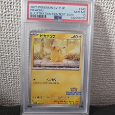 Pokemon Pikachu Illustration Contest Card PSA 10 GEM MT 10 Trading Card