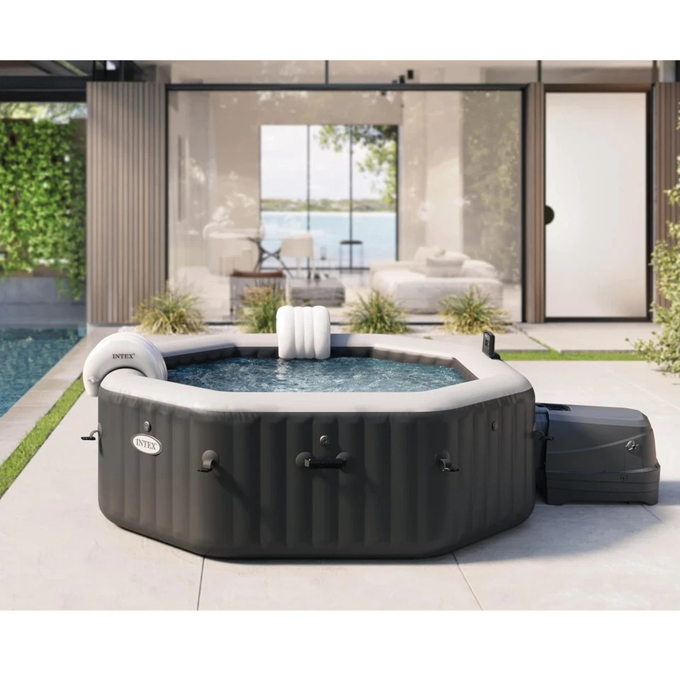 Intex 28462 Whirlpool Pure SPA Bubble Jet Massage aufblasbar 6 Personen - Bild 4 von 4