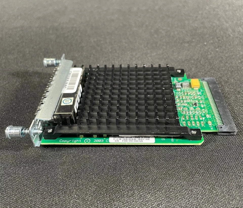 GENUINE Cisco VIC2-4FXO - 4 Port Voice Interface Card - Same Day Shipping - Image 3 of 4