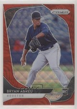 2020 Panini Prizm Red Wave Prizm 98/99 Bryan Abreu #89 Rookie RC ib6