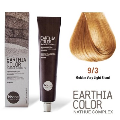 BBcos Earthia Color Nathue Complex 9/3 Golden Very Light Blond 100ml