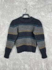 Vintage Boston Traders 100 Wool Youth Chunky Cable Knit Sweater Size Large