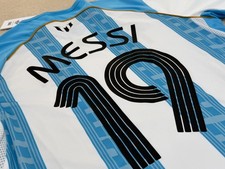 Adidas x Kith x Messi 2006 Argentina Football Jersey XL World Cup pack KR0057