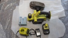Rabot ryobi r18pl + batterie one + 18v + chargeur