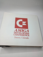 AMIGA Developer's Conference Binder 1991 - Full Docs, Commodore - RARE VTG