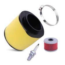 Air Oil Filter Spark Plug fit for Honda Rancher 350 Foreman 400 17254-HN5-670 Pd