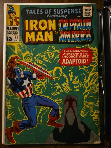 Tales Of Suspense #82 1st Appearance of Adaptoid!! Marvel 1966