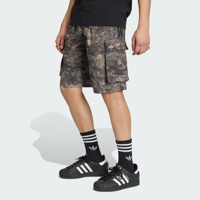 adidas men ADILENIUM SEASON 5 AOP CARGO SHORTS