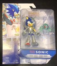Jakks Pacific Sega Metal Virus Sonic w/Foggy 4” Action Figure 