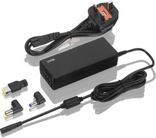 Image of LOGIK LENOVO LPLENO17 Laptop Power Adapter 90W with 3 Laptop Connectors 3meter