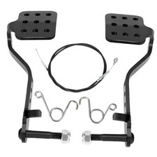 Go Kart Pedal and Throttle Cable Compatible with Predator 212cc 196cc Black